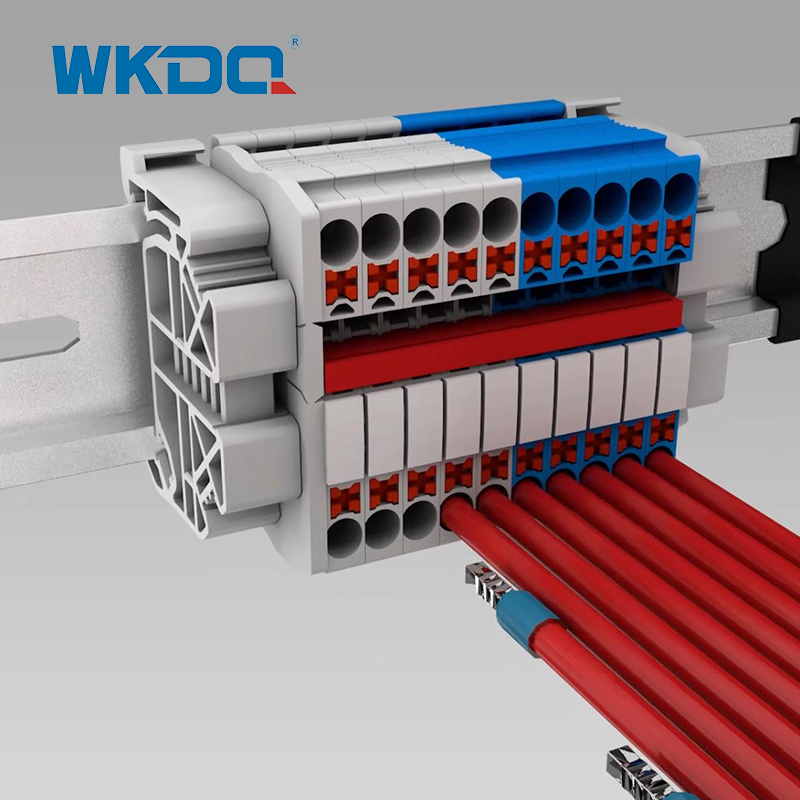 WONKE ELECTRIC - Morsettiere push-in, che aumentano l'efficienza del cablaggio del 50%