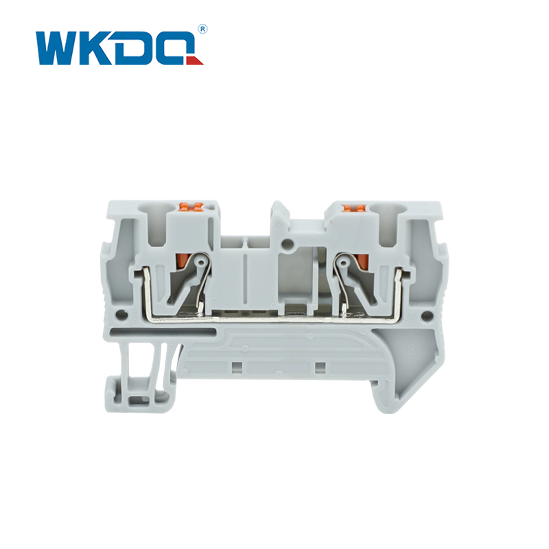 Morsettiera a pressione Din Rial per cavo da 4 mm2 antiinfiammatorio 24 AWG