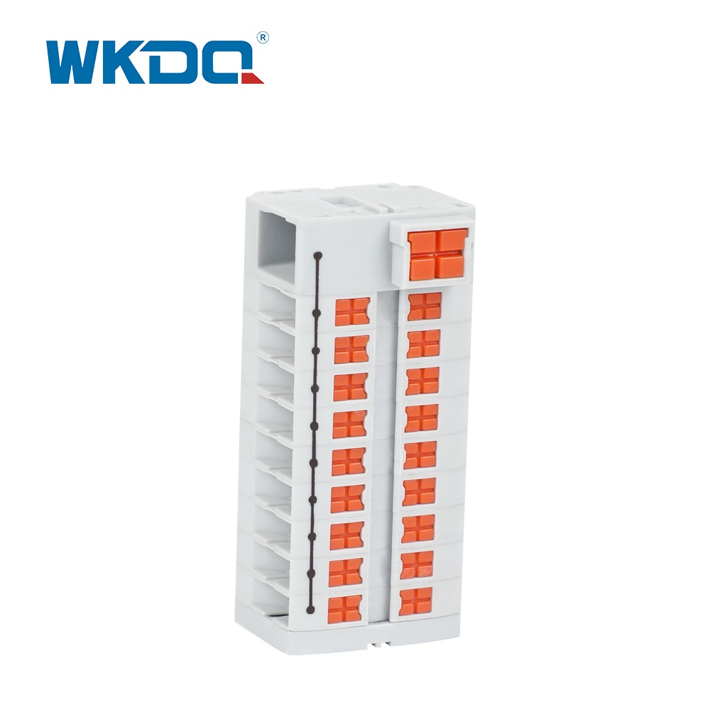 Blocco di distribuzione su guida DIN JPTV2,5FIX-19