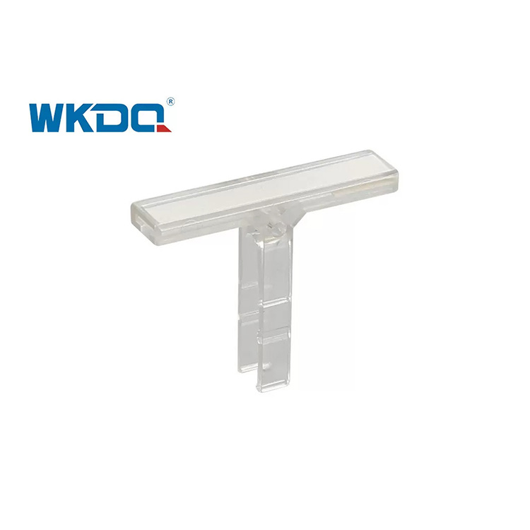 JKLM-A Din Rail Terminal Block Connector Strip Marker Carrier Colore personalizzato