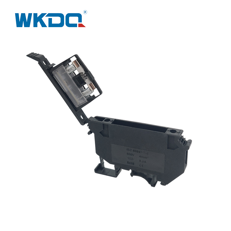 Connettore per morsettiera a vite JUK 5-HESI tipo guida serie UK colore grigio e nero