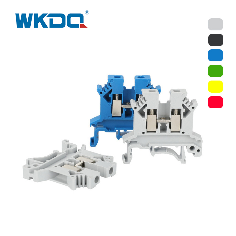 Morsettiera passante ZB etichettata separatamente Materiale in nylon Colore grigio